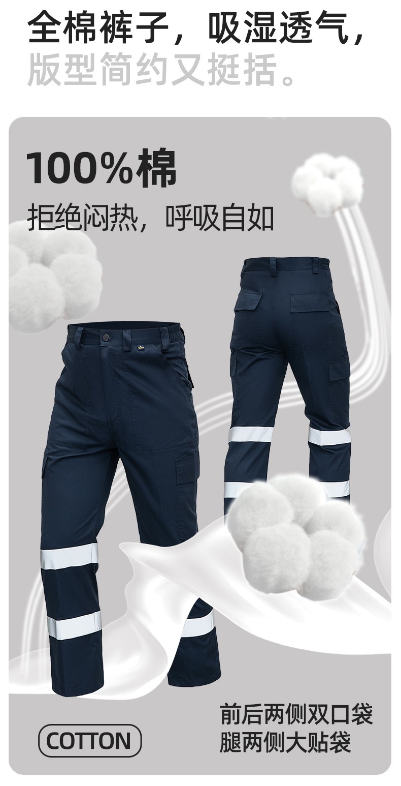 SG2119D 夏季速干短袖工服反光条薄款透气POLO文化衫车间机修工装(图6)